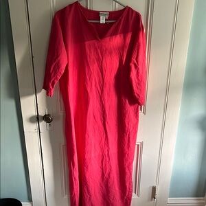 Coldwater Creek Vibrant Pink Kaftan